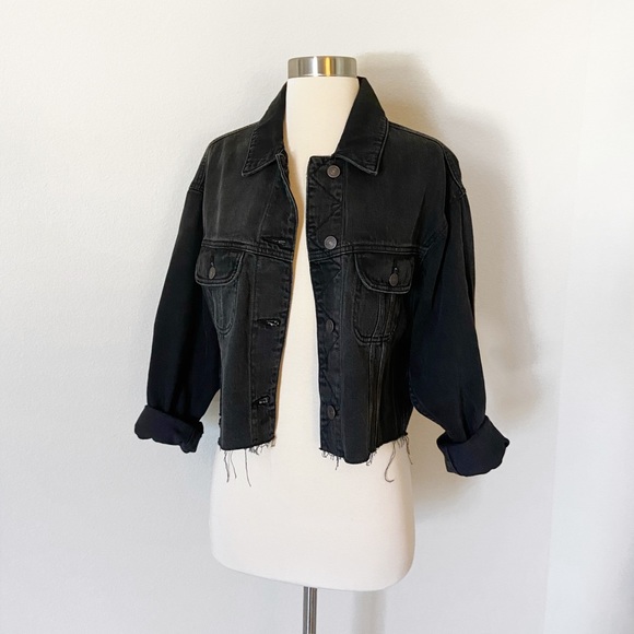 levis checkered denim jacket